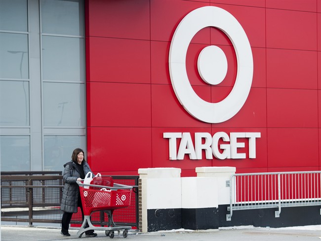 Liquidation sales at Target's Canadian stores have begun discounting unsold merchandise by up to 40 per cent.
