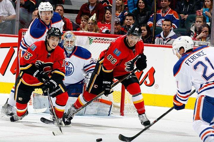 Flames edge Oilers 4-3 in OT in New Year’s Eve Battle of Alberta ...