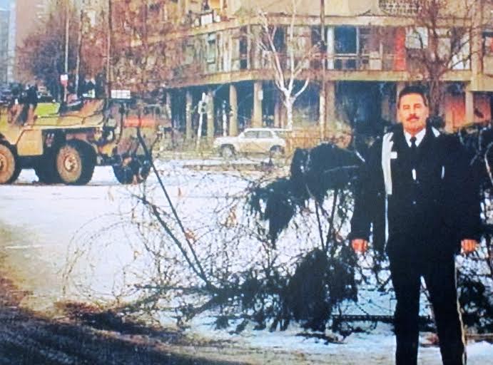 Randy Kolibaba currently tells his story of recovery from PTSD through motivational speaking engagements.