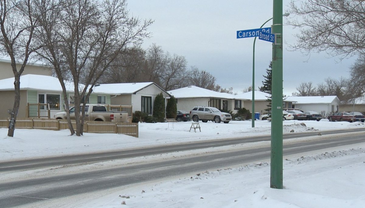 Regina Police say the victim was walking along the sidewalk of Broad Street North near Carson Street.
