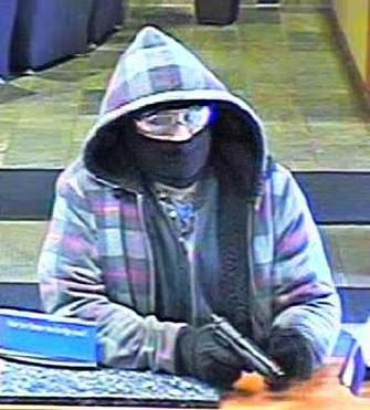 Edmonton police are searching for a man believed to be responsible for three recent robberies, Tuesday, Jan. 27, 2015. 