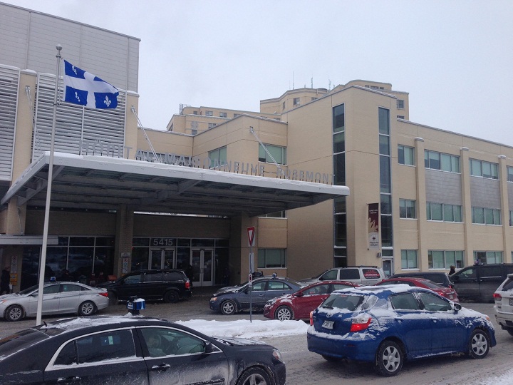 The Maisonneuve-Rosemont Hospital in Montreal on January 7, 2015.