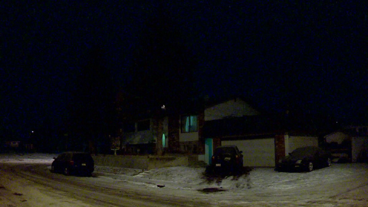 Police investigate a shooting at a home in the 700 block of Rundleside Drive N.E on Thursday, January 1st, 2014.