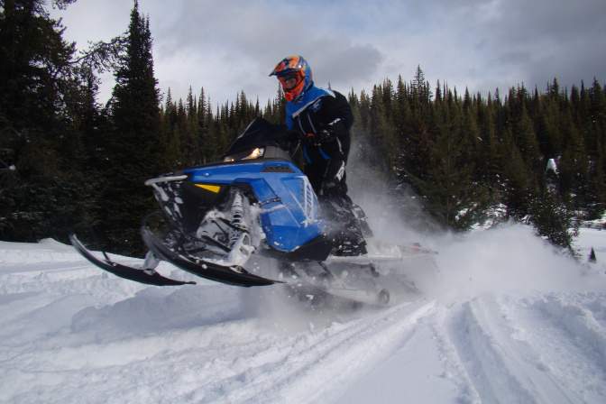 One of four sleds recovered from Penticton. 