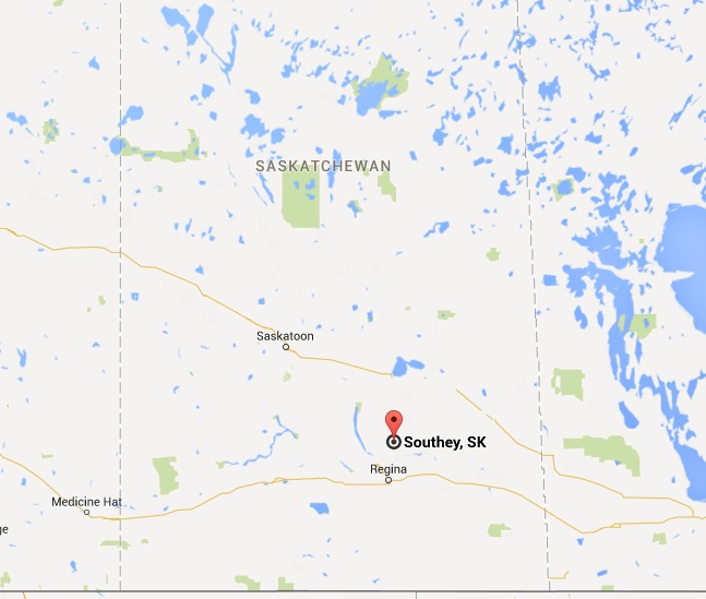 Two teenagers are dead following a head-on snowmobile crash east of Southey on Friday evening.
