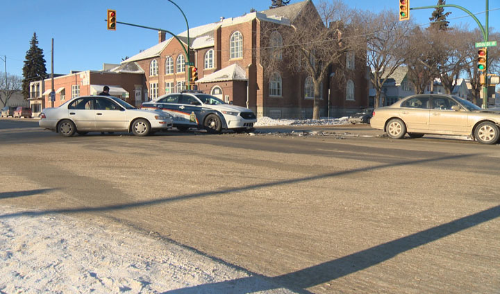 Motorists are no longer asked to avoid a police car crash at 20th Street and Avenue H in Saskatoon.