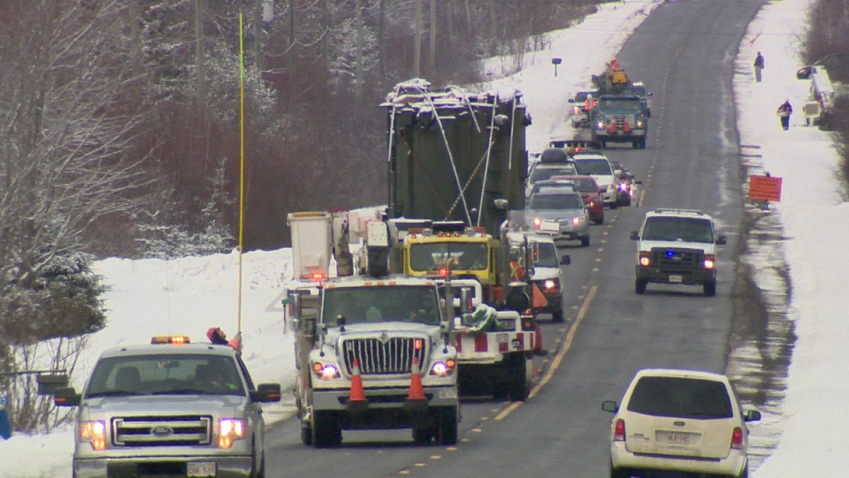 NB Power has arranged to move the transformer from Millville to Mactaquac.