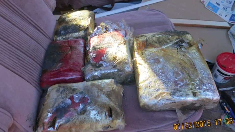 Woman finds 13 pounds of marijuana in her used van