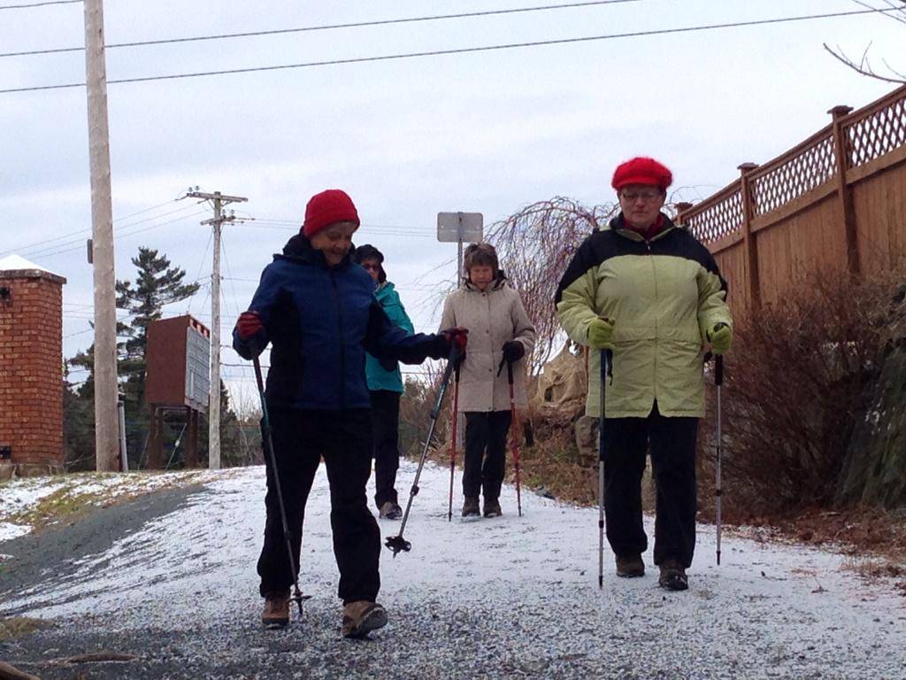 Walking is another option for getting fit in 2015.