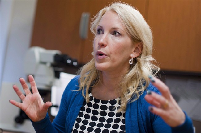 Dr. Anny Sauvageau is shown in her Edmonton office on Friday, June 21, 2011. 