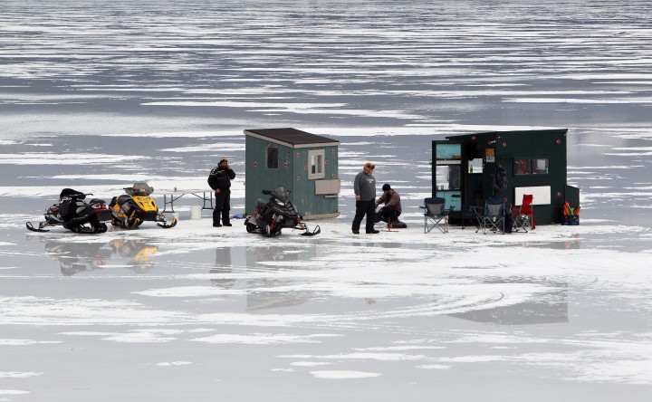 Time to remove ice fishing shelters from Saskatchewan lakes