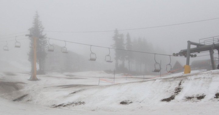 Mt. Washington suspending operations due to lack of snow | Globalnews.ca