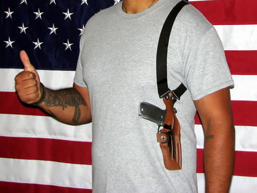 Gun shirts sold with warning