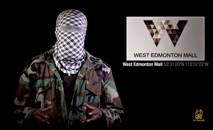 West Edmonton Mall was listed as a target in a recent video allegedly released by Somali-based extremist group al-Shabab.