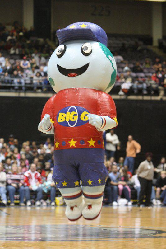 The Big G in action.