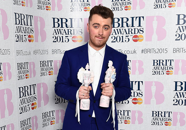 Sam Smith won a pair of Brit Awards on Feb. 25, 2015.