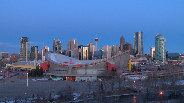 Calgary downtown skyline