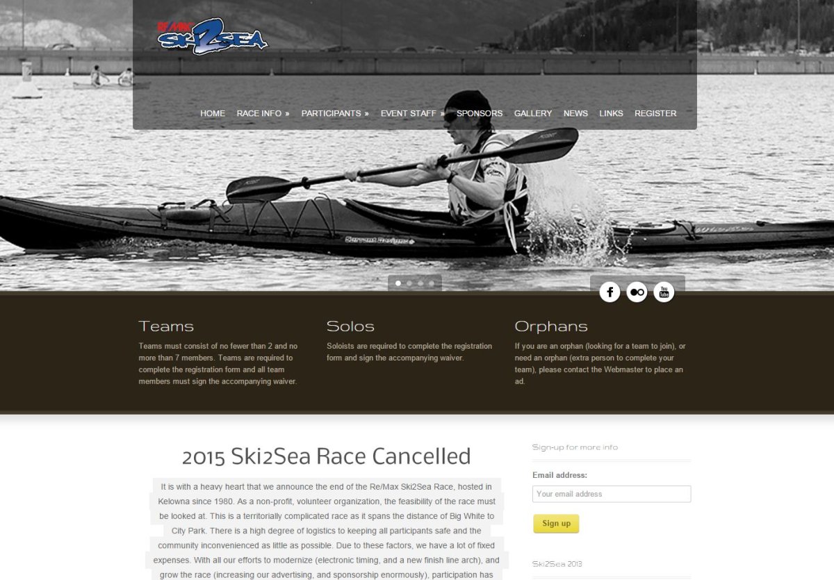 Kelowna’s Ski2Sea Race cancelled - image