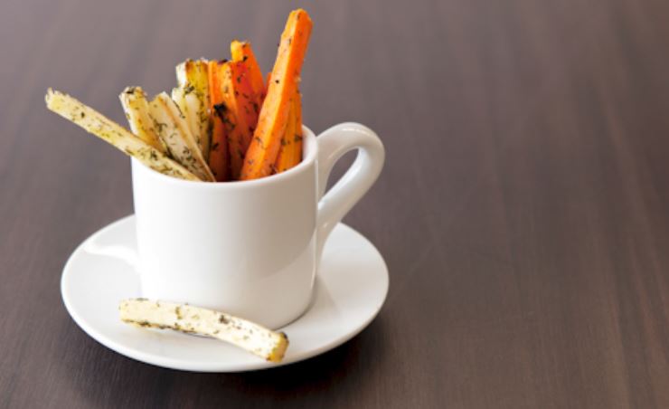 Parsnip & Carrot Oven Fries