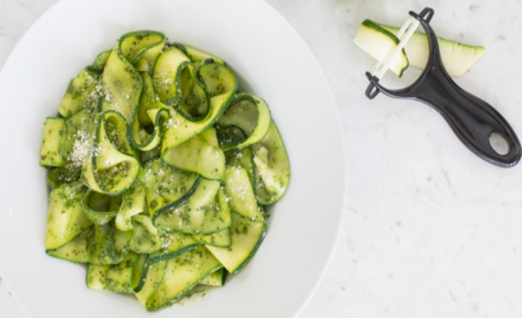 Pesto Zucchini Noodles