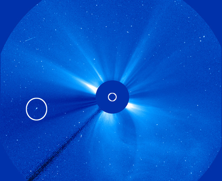 A new and unusual comet surprised astronomers this week.