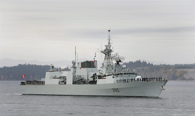Two members of Canadian naval warship charged with drug offences - image