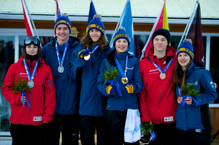 Team BC won four of six medals in the slopestyle event on the first day of competition at the 2015 Canada Winter Games.