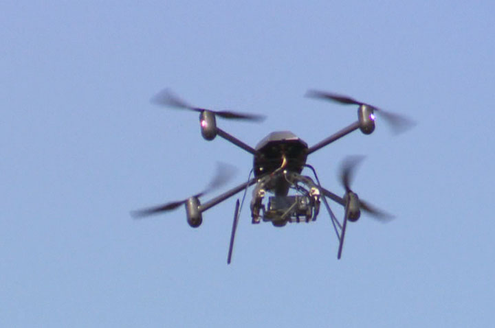 Draganfly Innovations is looking for approval from the City of Saskatoon to fly drones over civic property.