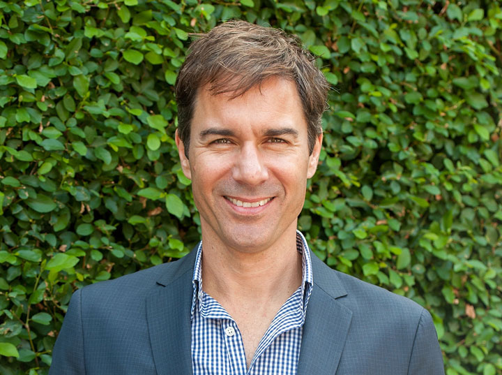 Eric McCormack, pictured in September 2014.