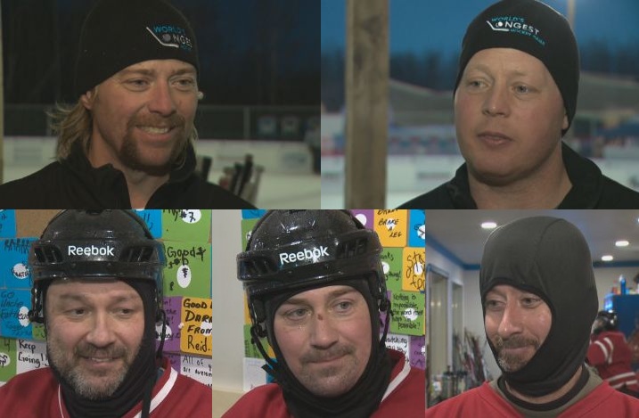 5 men participate in World’s Longest Hockey Game for the 5th time - image