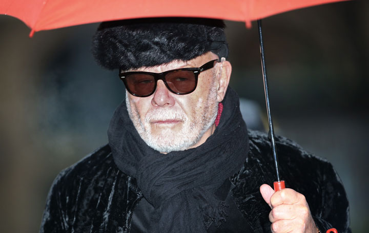 Gary Glitter, pictured on Feb. 5, 2015.