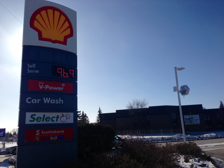 gas price Winnipeg
