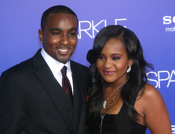 Nick Gordon and Bobbi Kristina Brown, pictured in 2012.