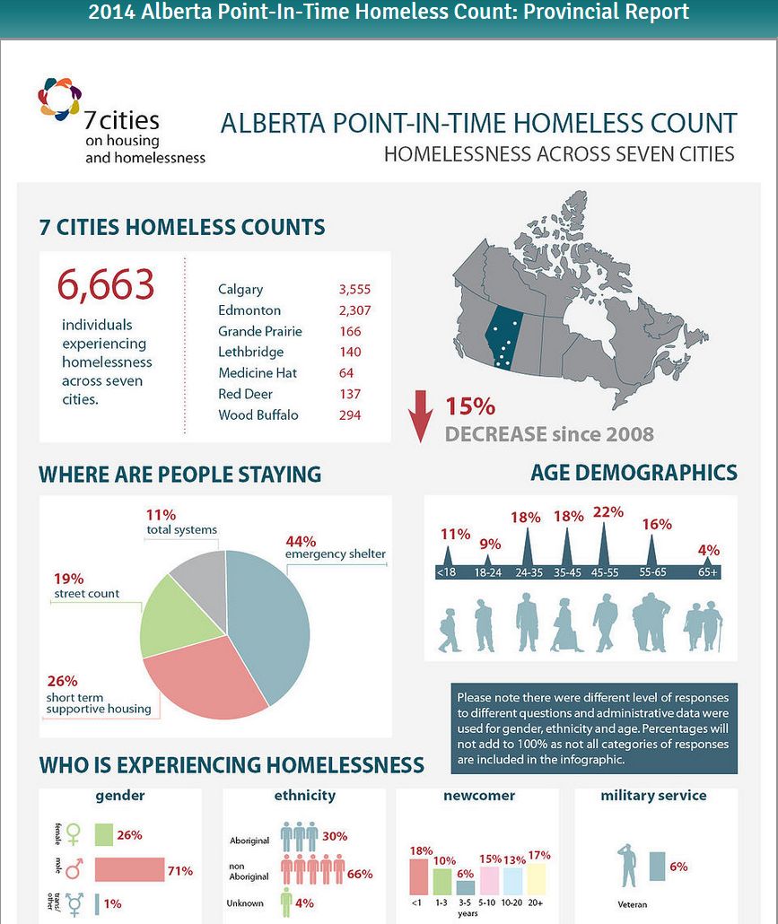 Homelessness down in Alberta; majority of homeless found in Calgary - image