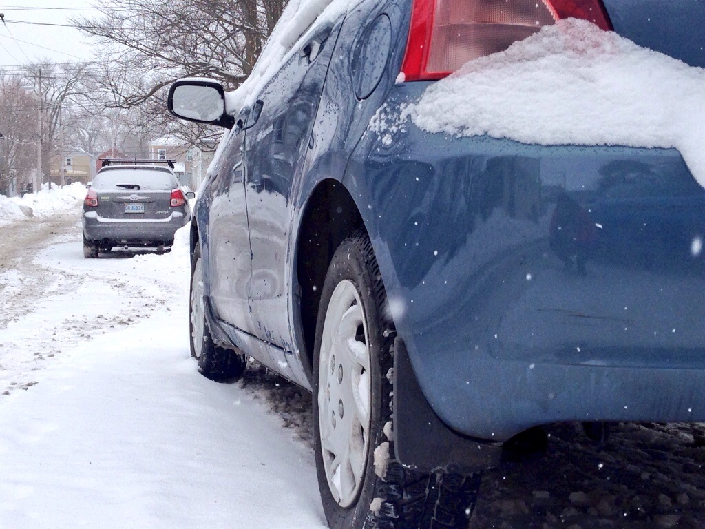 The overnight winter parking ban is back.