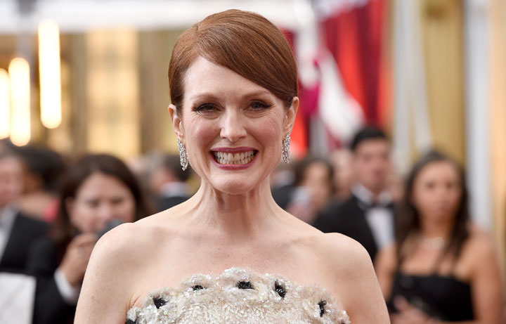 Julianne Moore, pictured at the Academy Awards on Feb. 22, 2015.