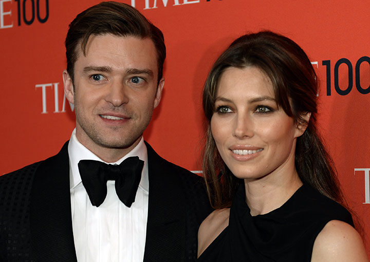 Justin Timberlake and Jessica Biel, pictured in 2013.