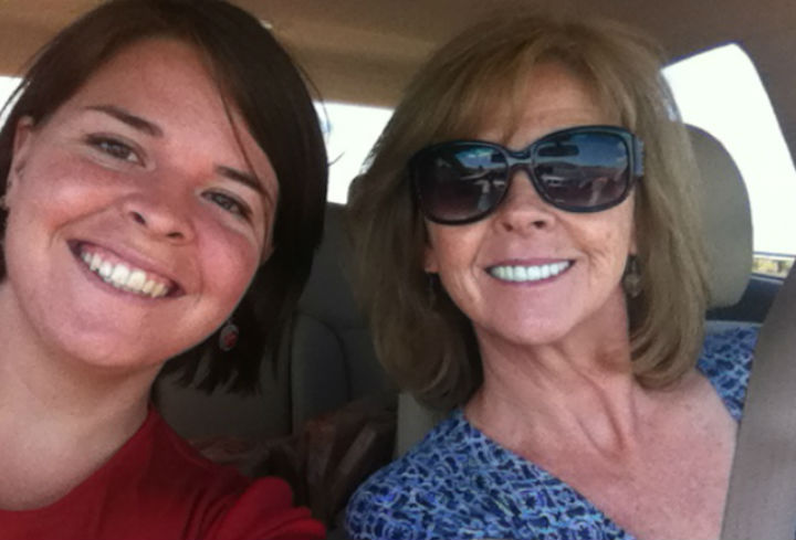 An undated photo of Kayla Jean Mueller with her mother, Marsha. Mueller was kidnapped in Syria in 2013 while working with a humanitarian organization.