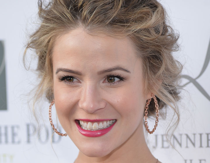 Linsey Godfrey, pictured in April 2014.