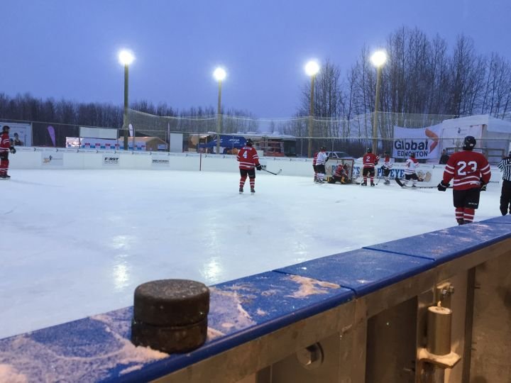 IN PHOTOS World’s Longest Hockey Game at Saiker’s Acres Globalnews.ca