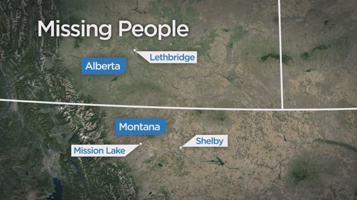 Map of missing Alberta fishers