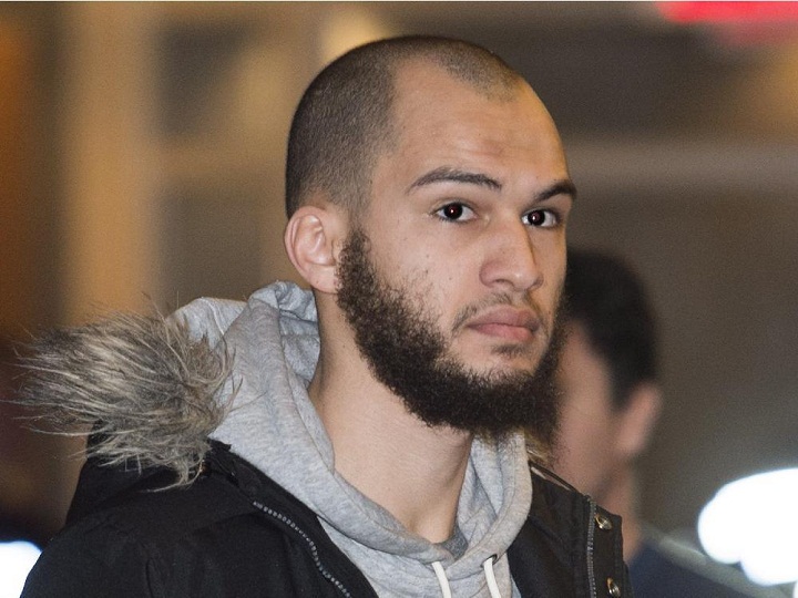 Merouane Ghalmi arrives at the Montreal Courthouse in Montreal, Thursday, February 26, 2015.