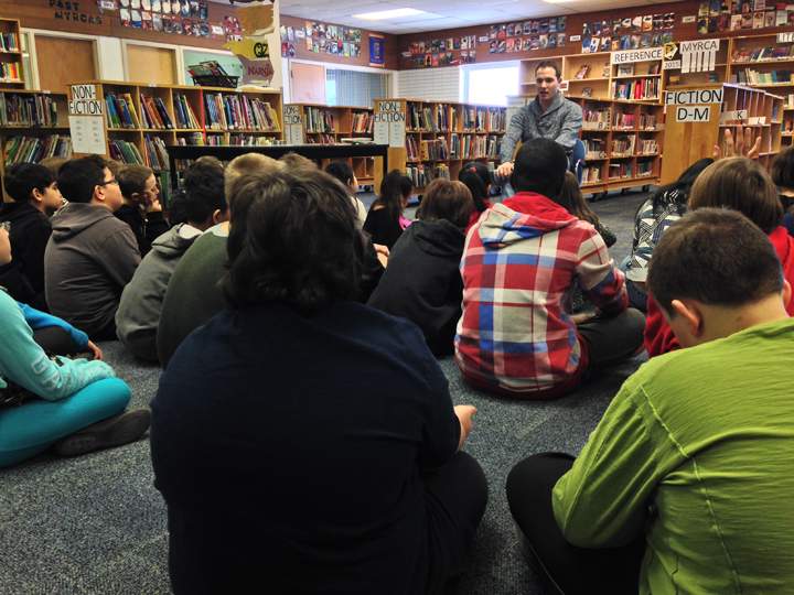 Mike Koncan I Love to Read General Byng School