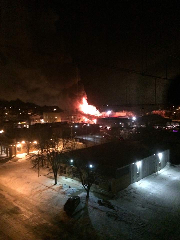 Neepawa Manitoba Home Hardware fire