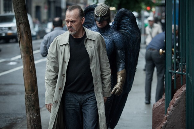 Michael Keaton, pictured in a scene from 'Birdman.'.