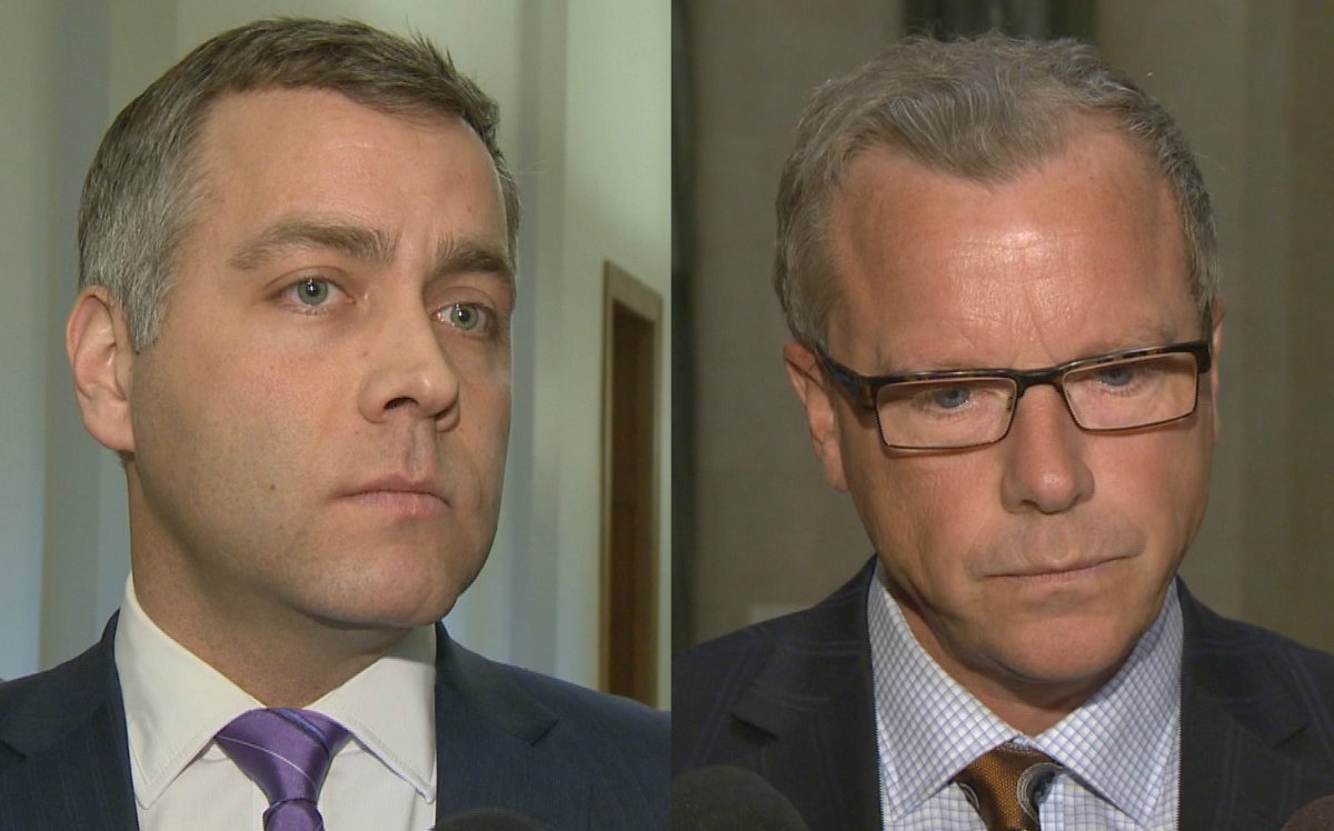 Opposition NDP leader Cam Broten and Saskatchewan Premier Brad Wall laid out their plans for the spring sitting to begin on Monday.
