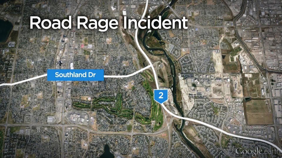 Police are investigating a violent road rage incident that occurred on Deerfoot Trail on Monday, February 17th, 2015. 