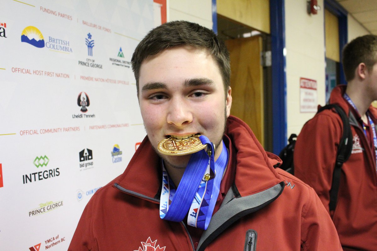  Scott Ring struck gold in the men’s individual air pistol competition Thursday. 