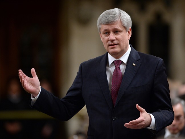 “We continue to watch the housing market and the lending and borrowing situation very carefully," Prime Minister Stephen Harper said Wednesday.