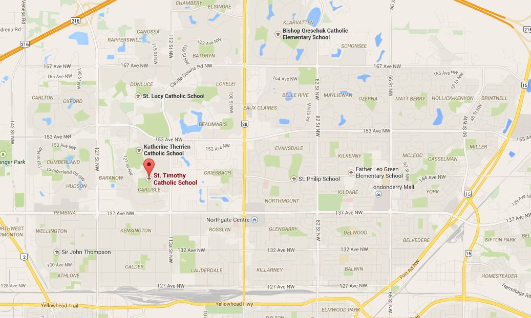Grade 3 student chased by stranger near north Edmonton school - image